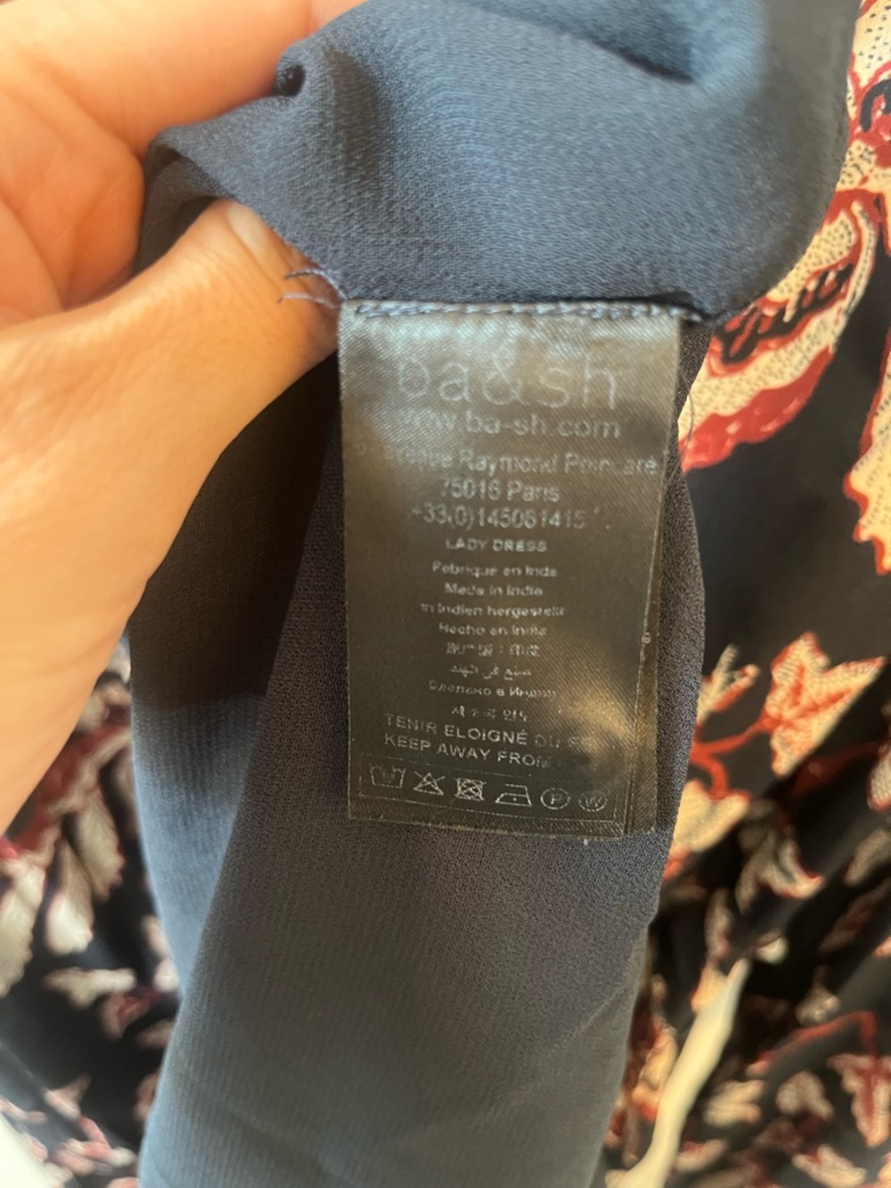 ba&sh Calix V-Neck Dress | Size Large - Picture 10 of 10